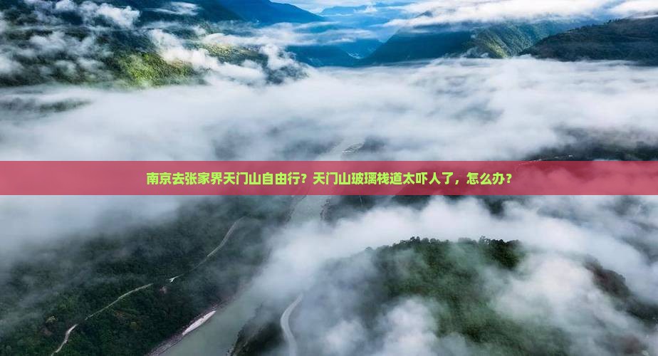 南京去张家界天门山自由行？天门山玻璃栈道太吓人了，怎么办？