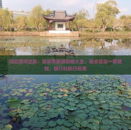 河北漯河出发：张家界旅游攻略大全，景点信息一看便知，旅行社航行指南