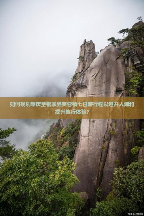 如何规划肇庆至张家界芙蓉镇七日游行程以避开人潮和提升旅行体验？