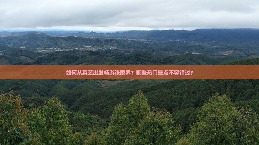 如何从莱芜出发畅游张家界？哪些热门景点不容错过？