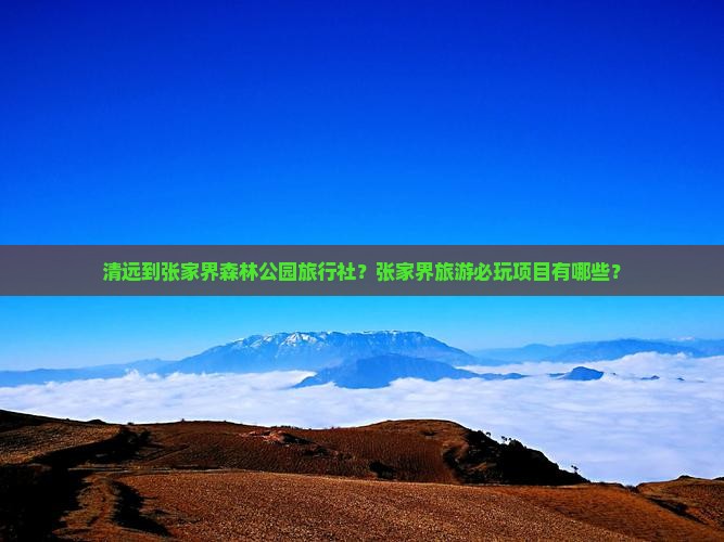 清远到张家界森林公园旅行社？张家界旅游必玩项目有哪些？