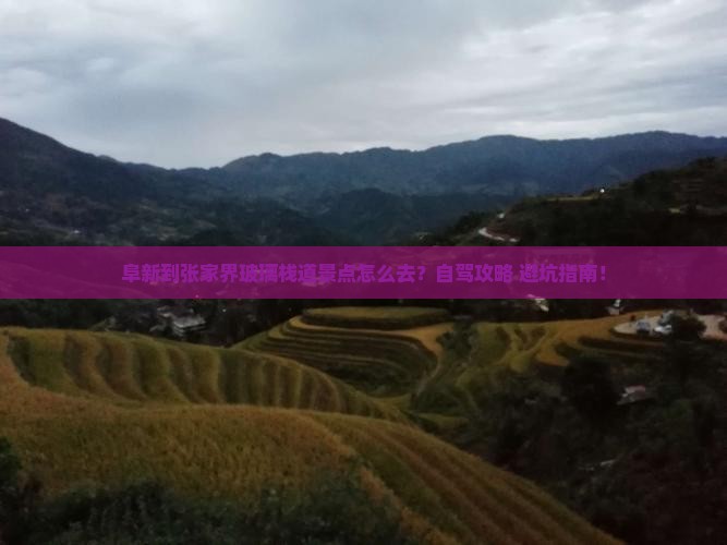 阜新到张家界玻璃栈道景点