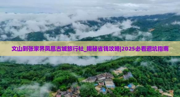 文山到张家界凤凰古城旅行社