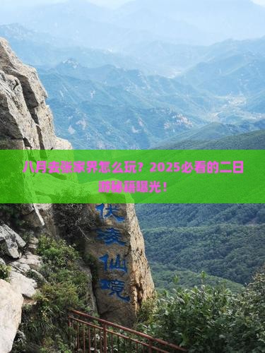 八月到张家界二日游
