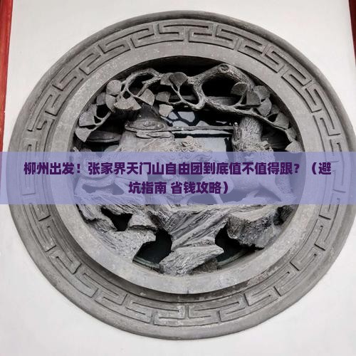 柳州到张家界天门山自由团