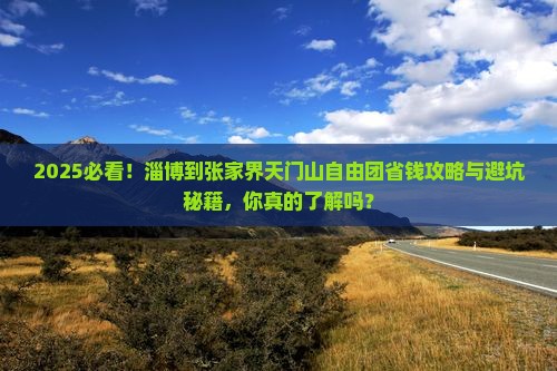 淄博到张家界天门山自由团