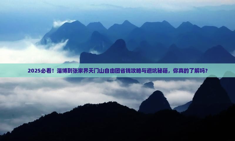 淄博到张家界天门山自由团