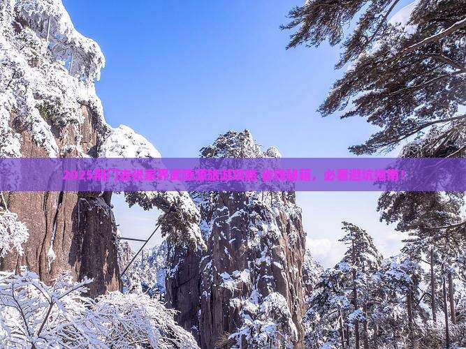 荆门去张家界武陵源旅游