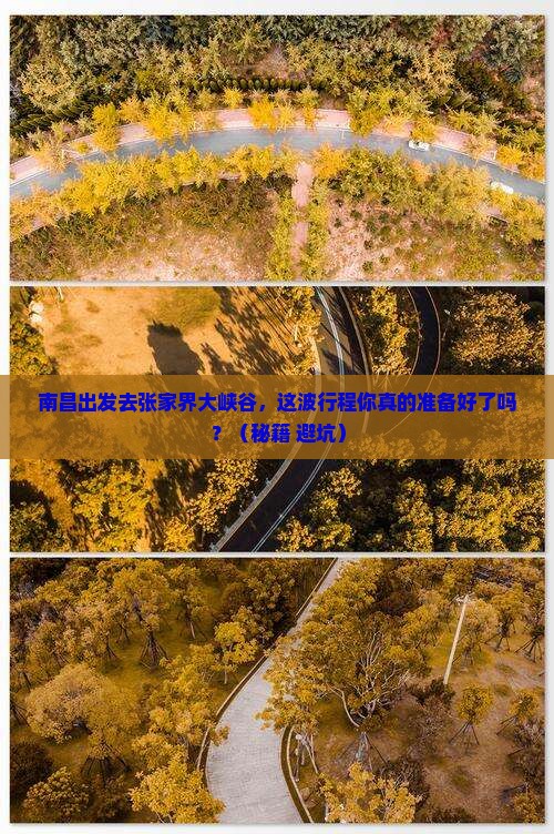 南昌去张家界大峡谷攻略
