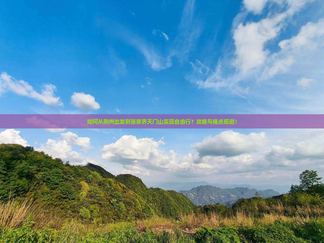 如何从荆州出发到张家界天门山实现自由行？攻略与痛点规避！