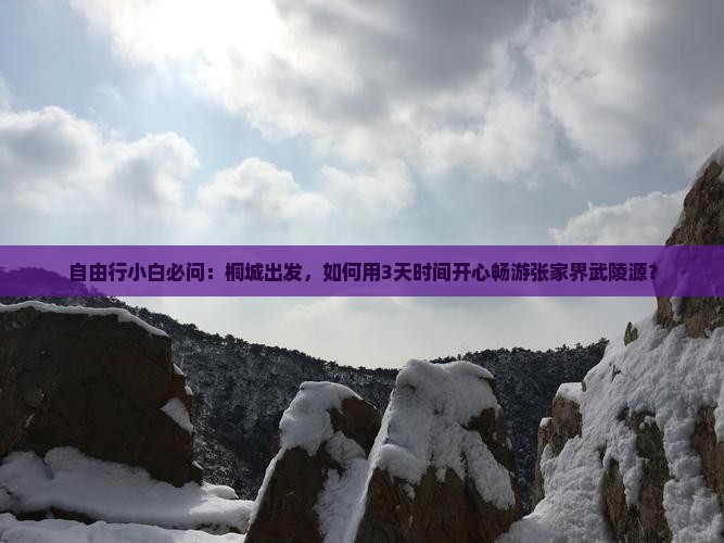 自由行小白必问:桐城出发,如何用3天时间开心畅游张家界武陵源? 自由行小白必问:桐城出发,如何用3天时间开心畅游张家界武陵源?