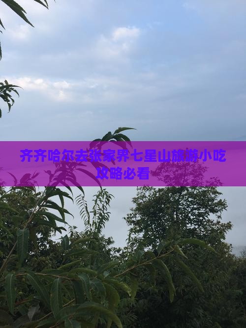 齐齐哈尔去张家界七星山旅游小吃攻略必看