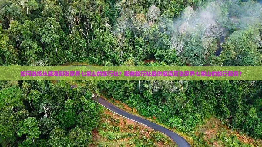 如何选择从威海到张家界七星山的旅行社？哪些旅行社提供威海至张家界七星山的旅行服务？