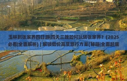 玉林到张家界四日游