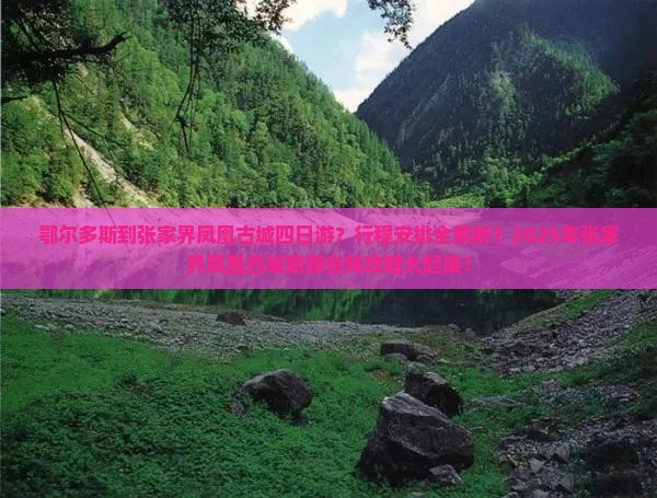 鄂尔多斯到张家界凤凰古城四日游