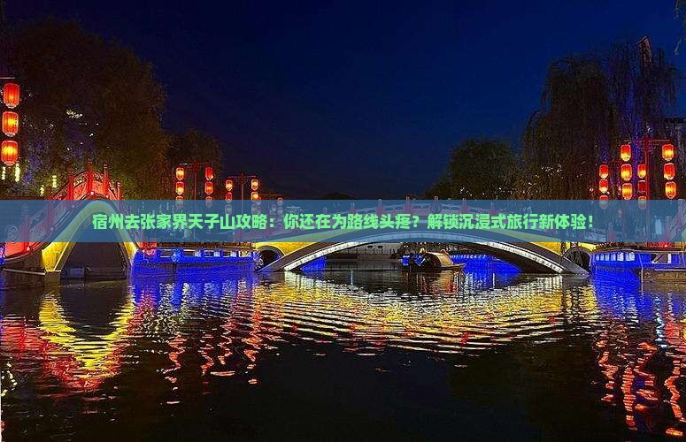 宿州去张家界天子山攻略