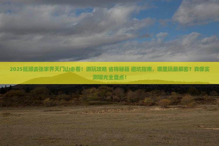 抚顺去张家界天门山哪里玩