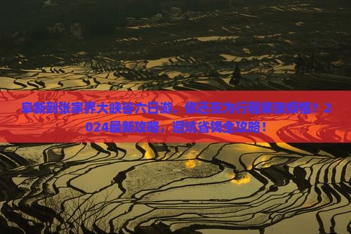 阜新到张家界大峡谷六日游