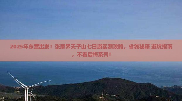 东营到张家界天子山七日游