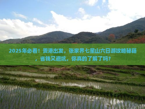 贵港到张家界七星山六日游