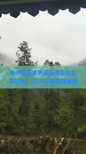 梅州到张家界武陵源景点 梅州到张家界武陵源景点