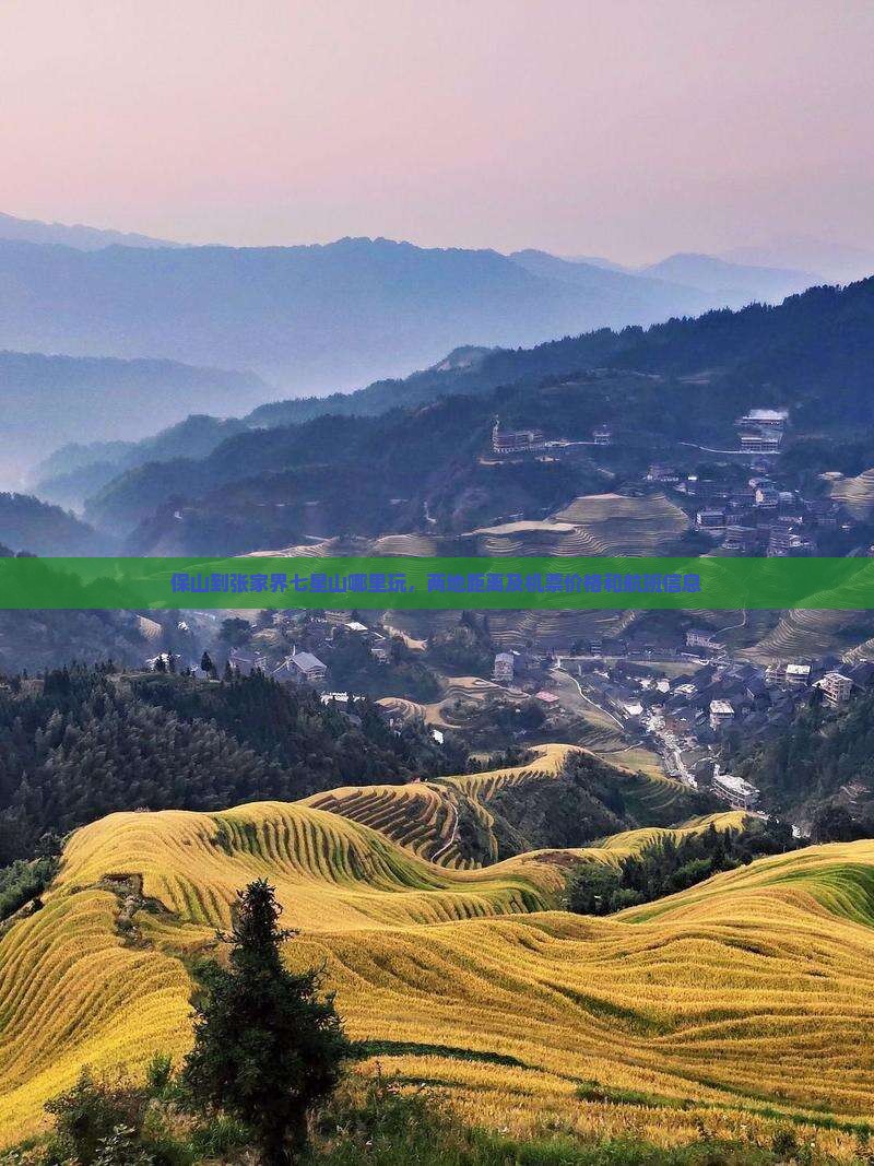 保山到张家界七星山哪里玩，两地距离及机票价格和航班信息