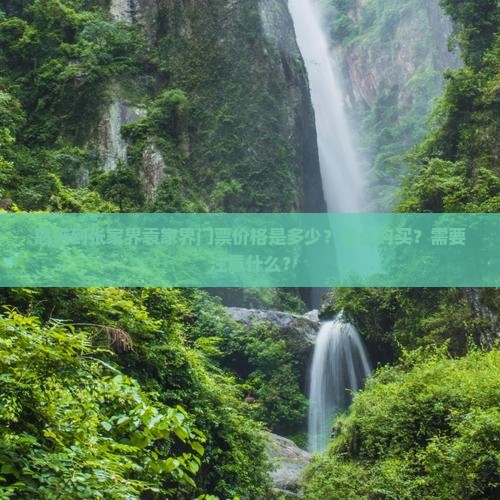 恩施到张家界袁家界门票价格是多少？怎么购买？需要注意什么？