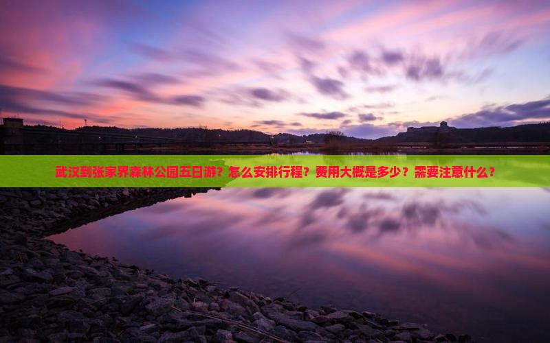 武汉到张家界森林公园五日游？怎么安排行程？费用大概是多少？需要注意什么？