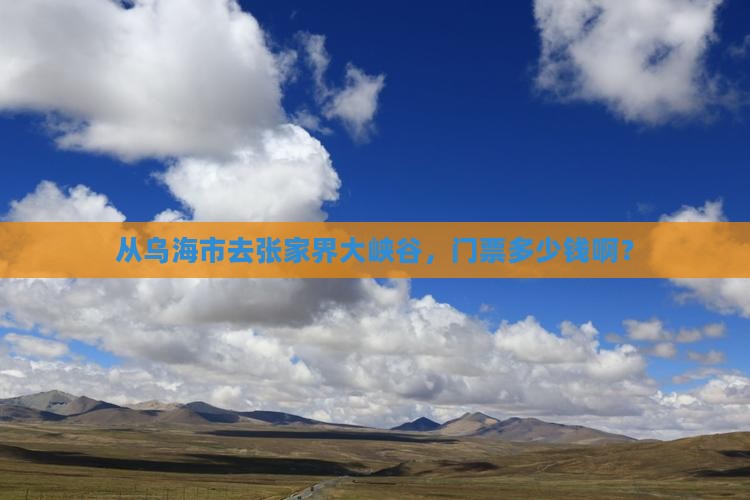 从乌海市去张家界大峡谷，门票多少钱啊？