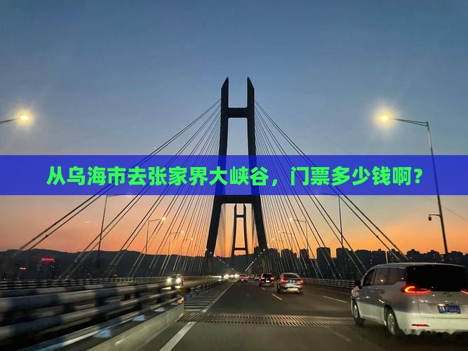 从乌海市去张家界大峡谷，门票多少钱啊？