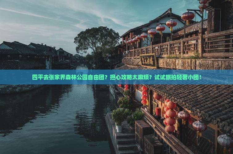四平去张家界森林公园自由团？担心攻略太麻烦？试试旅拍轻奢小团！