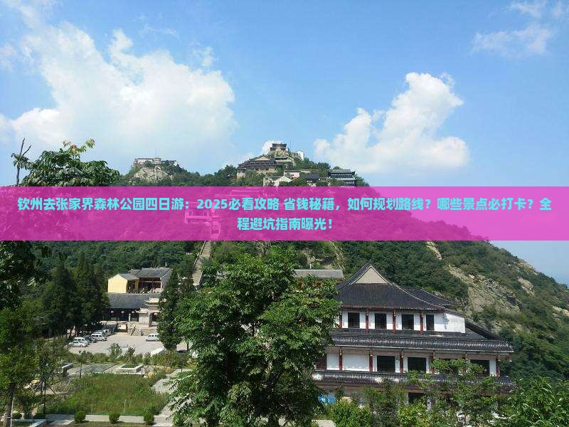 钦州去张家界森林公园四日游