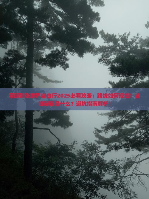 霍邱到张家界自由行