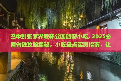 巴中到张家界森林公园旅游小吃