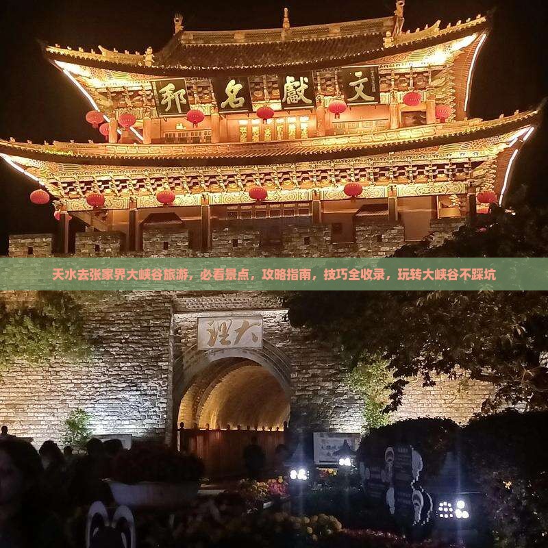 天水去张家界大峡谷旅游