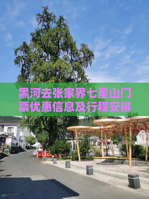 黑河去张家界七星山门票