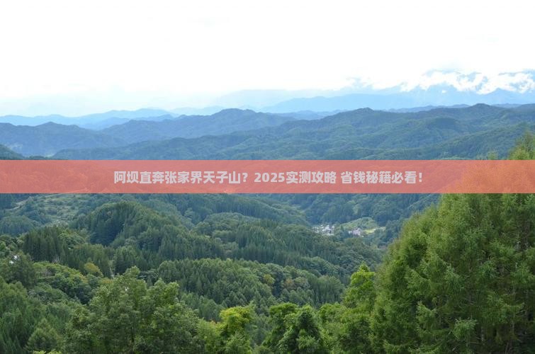 阿坝去张家界天子山六日游