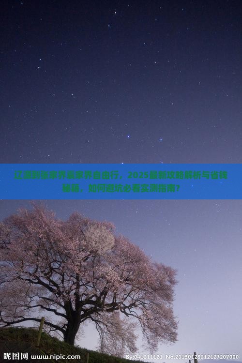 辽源到张家界袁家界自由行