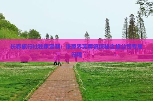 长春旅行社独家定制：张家界芙蓉镇探秘之旅公司专属行程