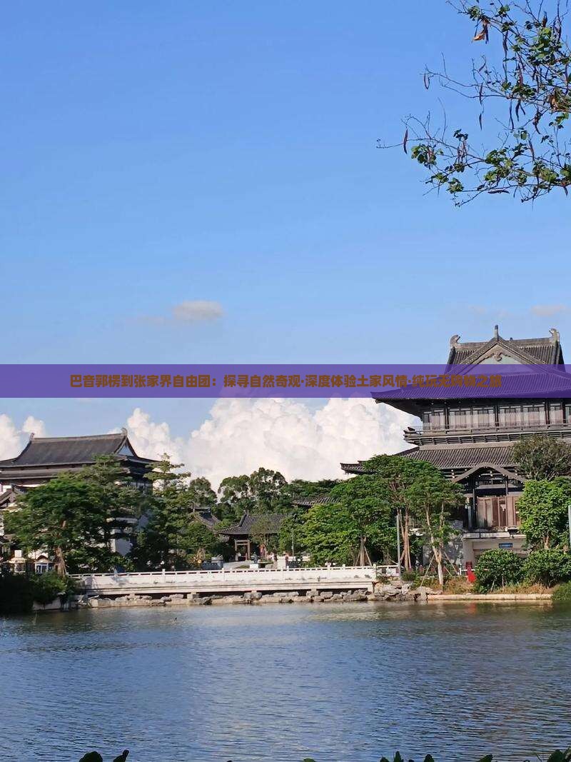 巴音郭楞到张家界自由团：探寻自然奇观·深度体验土家风情·纯玩无购物之旅