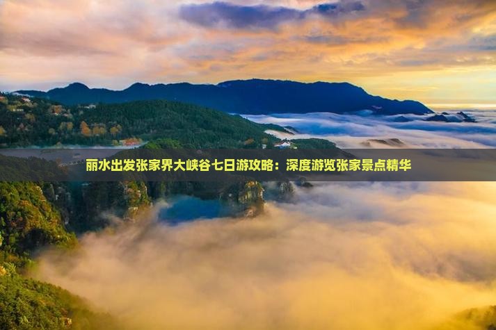 丽水出发张家界大峡谷七日游攻略：深度游览张家景点精华