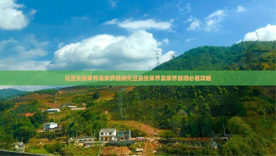 元旦去张家界袁家界旅游