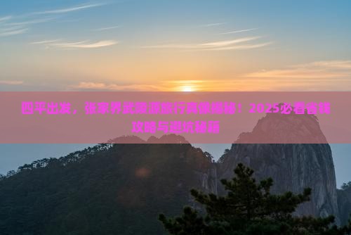 四平到张家界武陵源旅行社