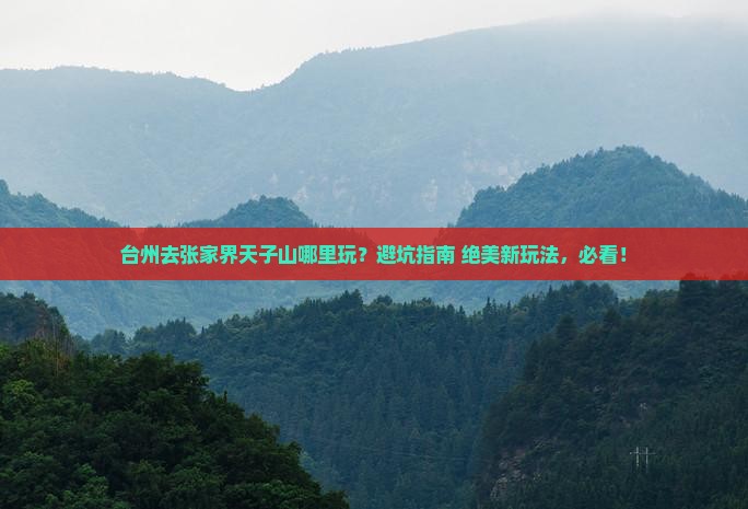 台州去张家界天子山哪里玩