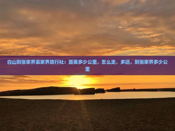 白山到张家界袁家界旅行社