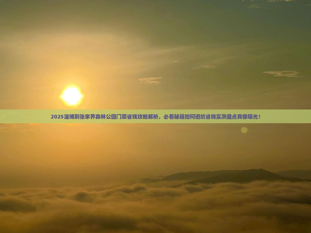 淄博到张家界森林公园门票
