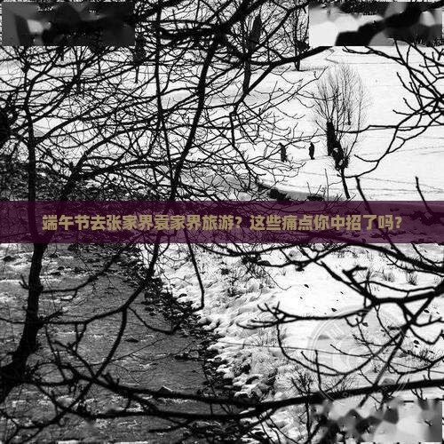 端午节去张家界袁家界旅游