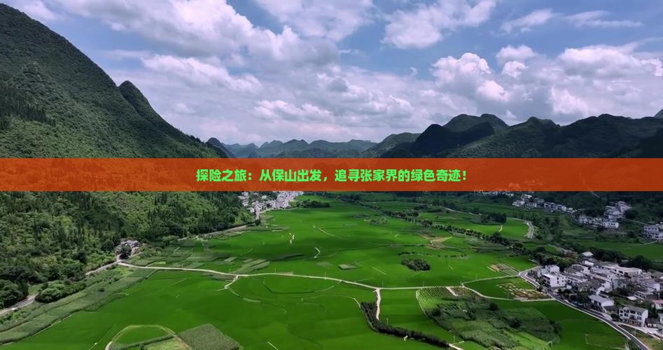 探险之旅：从保山出发，追寻张家界的绿色奇迹！