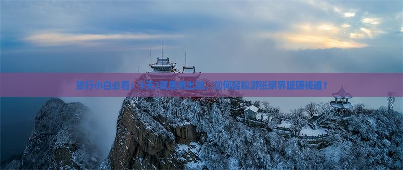旅行小白必看：3天2夜惠州出发，如何轻松游张家界玻璃栈道？