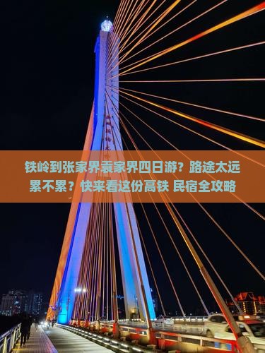铁岭到张家界袁家界四日游？路途太远累不累？快来看这份高铁+民宿全攻略